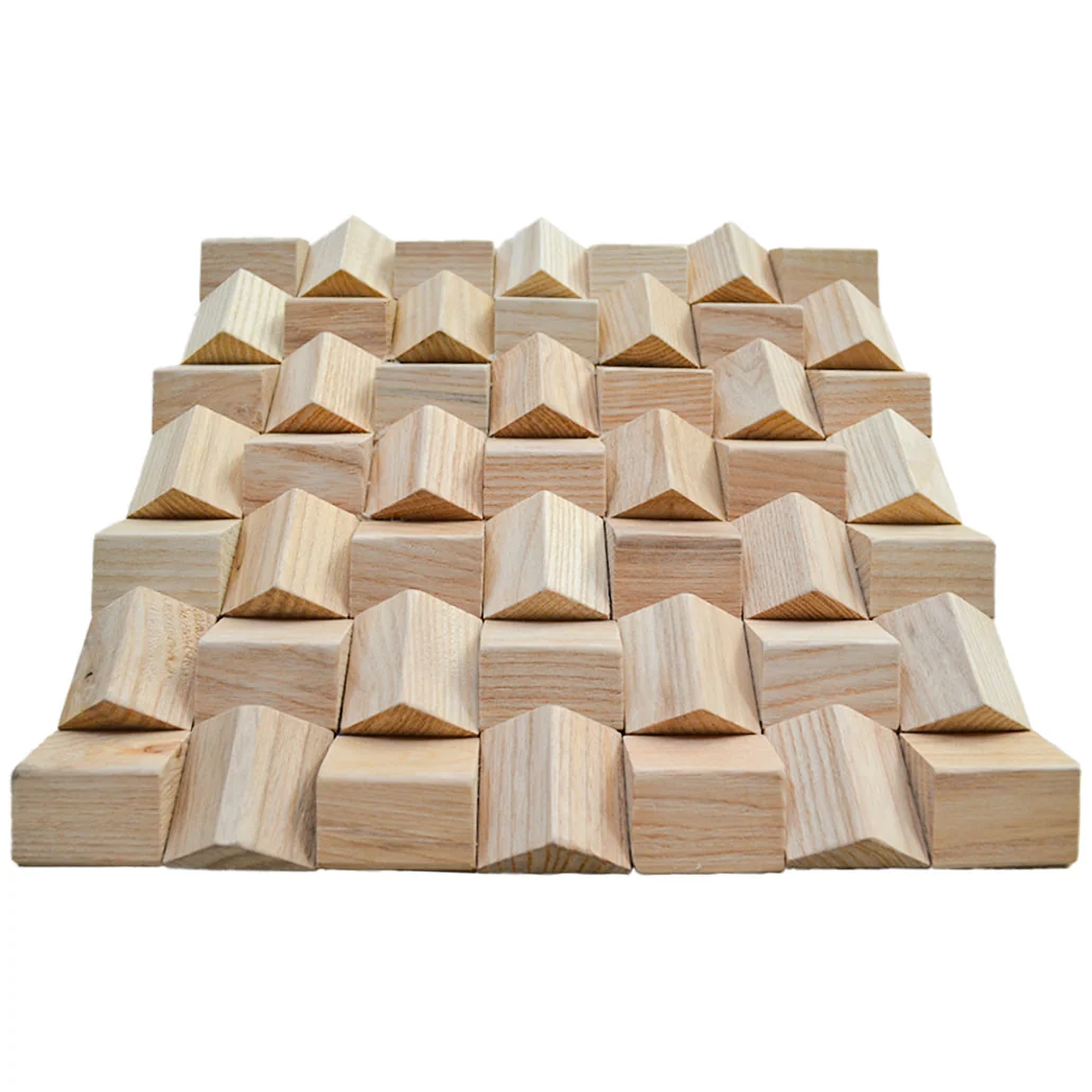 3D Wood Wall Panel | Ash | 12×12" - Image 6