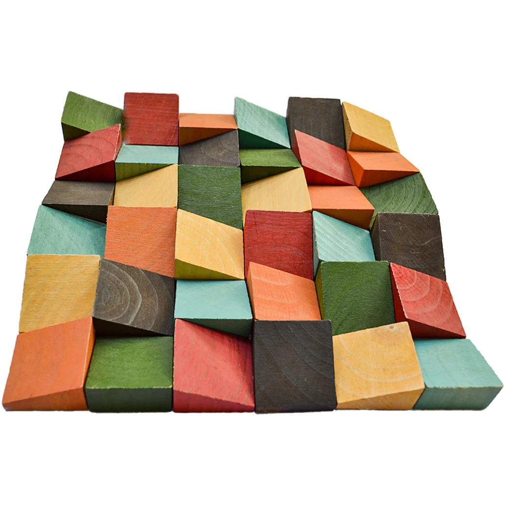 3D Wood Wall Panel | Dark Pine | 12×12" - Image 8