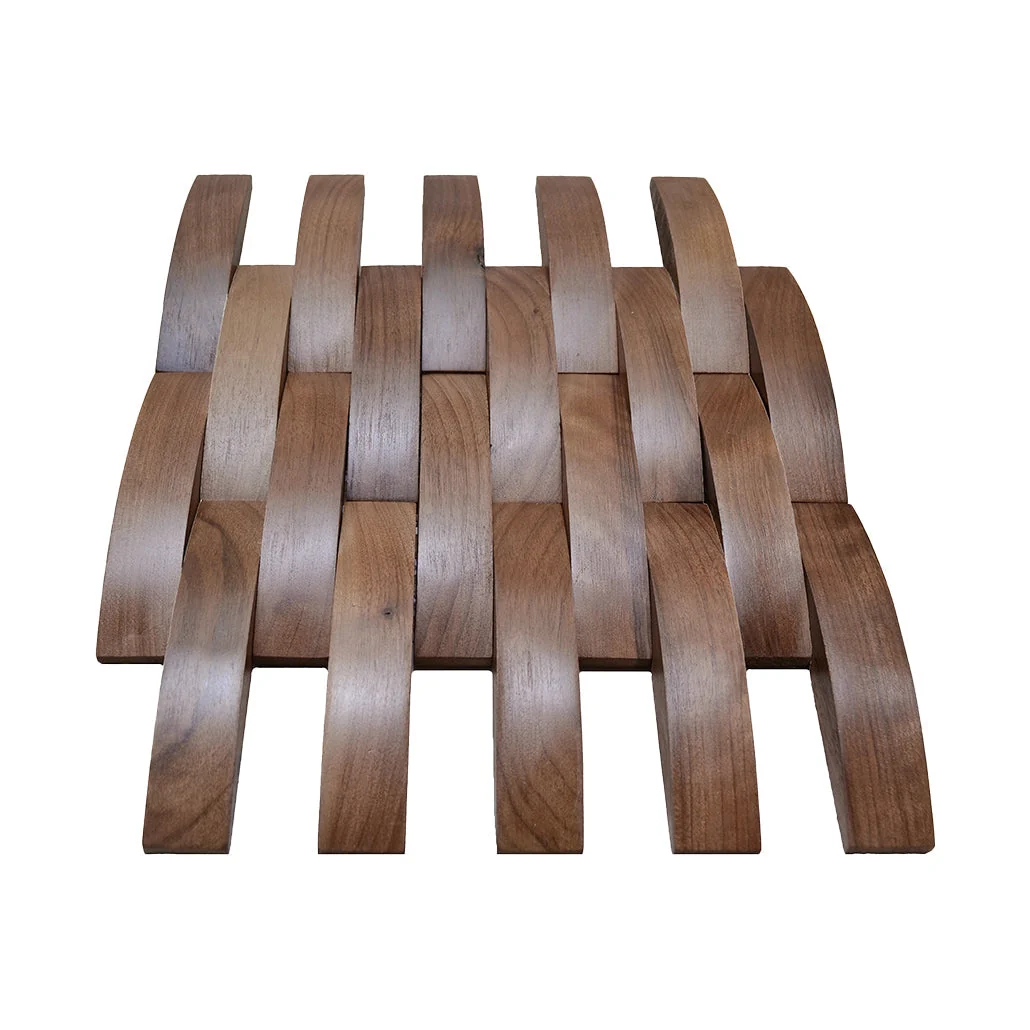 3D Wood Wall Panel | Deep Dusk Walnut | 12×12" - Image 4