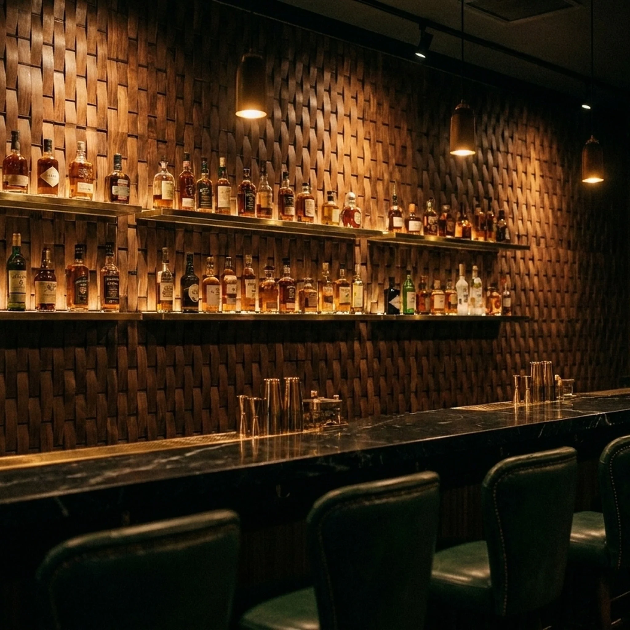 3D Wood Wall Panel | Deep Dusk Walnut | 12×12" - Image 5