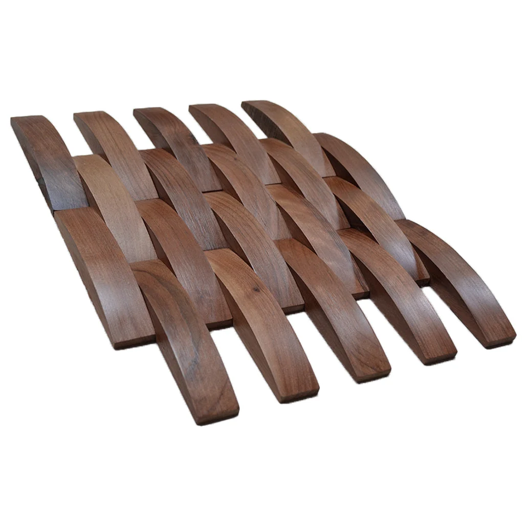 3D Wood Wall Panel | Deep Dusk Walnut | 12×12" - Image 8