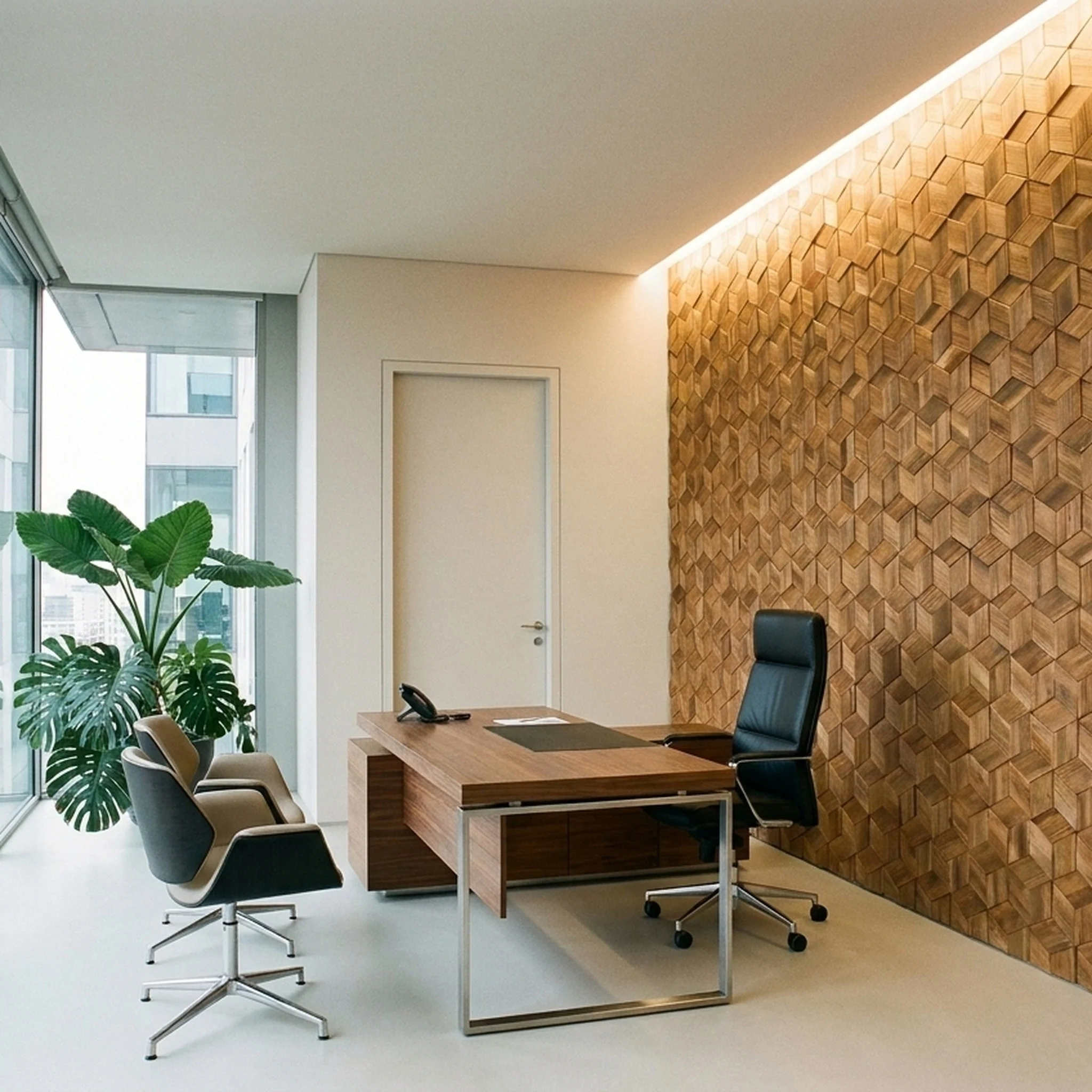3D Wood Wall Panel | Fresh Pine | 11.8×13.8" - Image 7