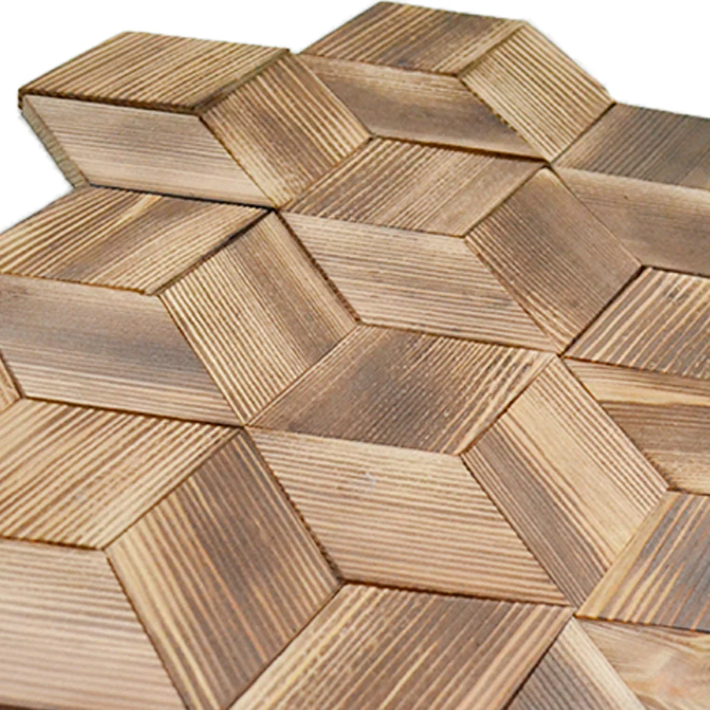 3D Wood Wall Panel | Fresh Pine | 11.8×13.8" - Image 8