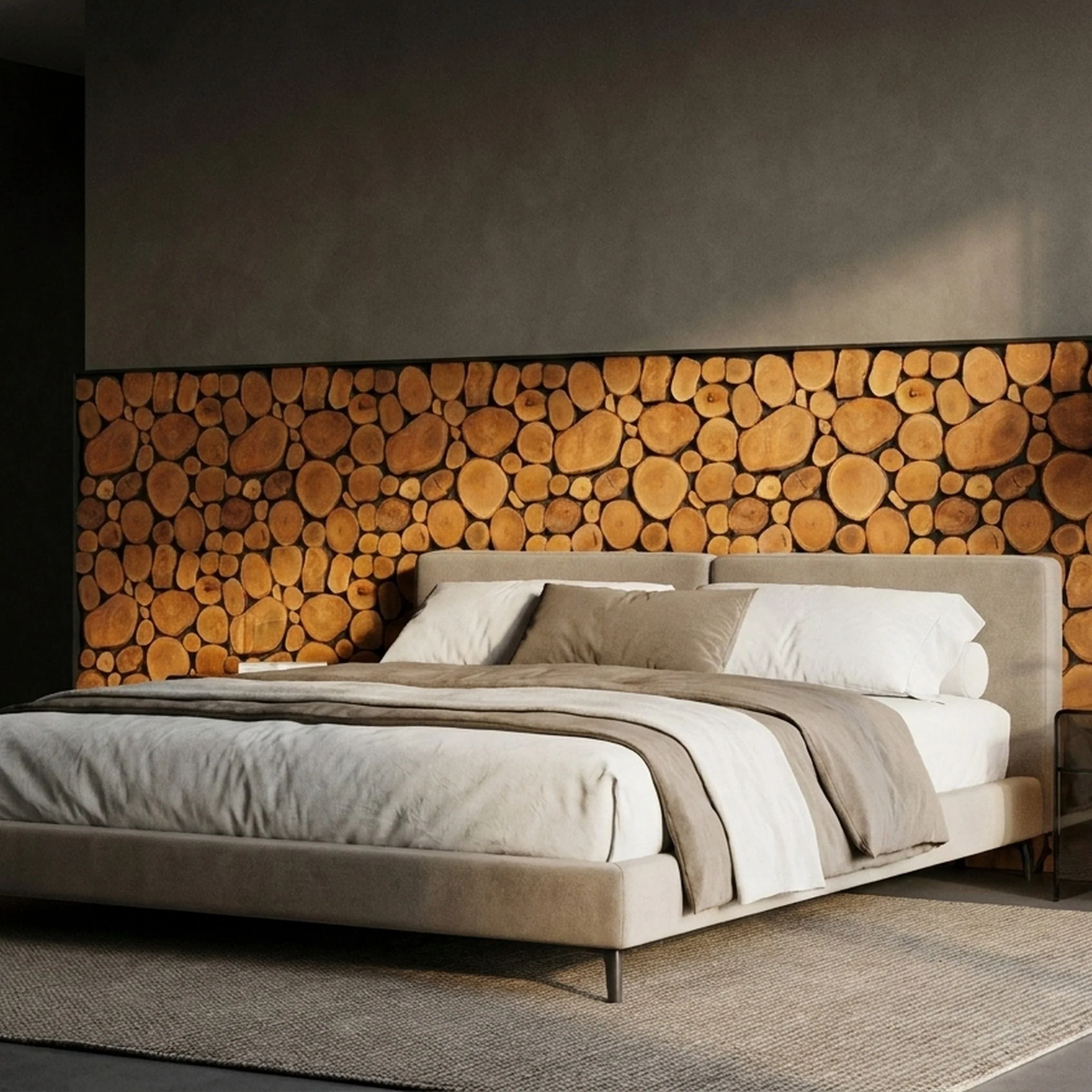 3D Wood Wall Panel | Lychee | 12×12" - Image 3