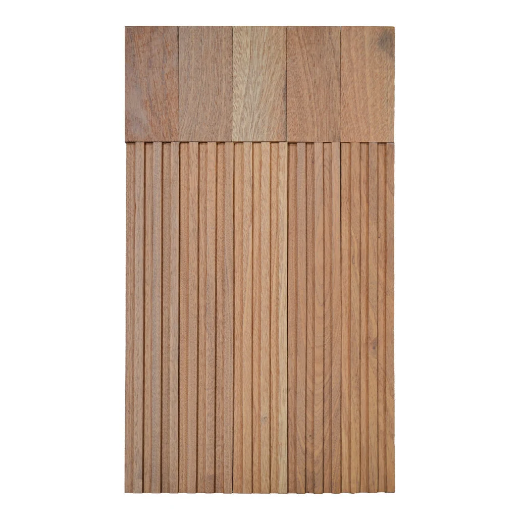 3D Wood Wall Panel | Silk Rosewood | 12×24" - Image 2