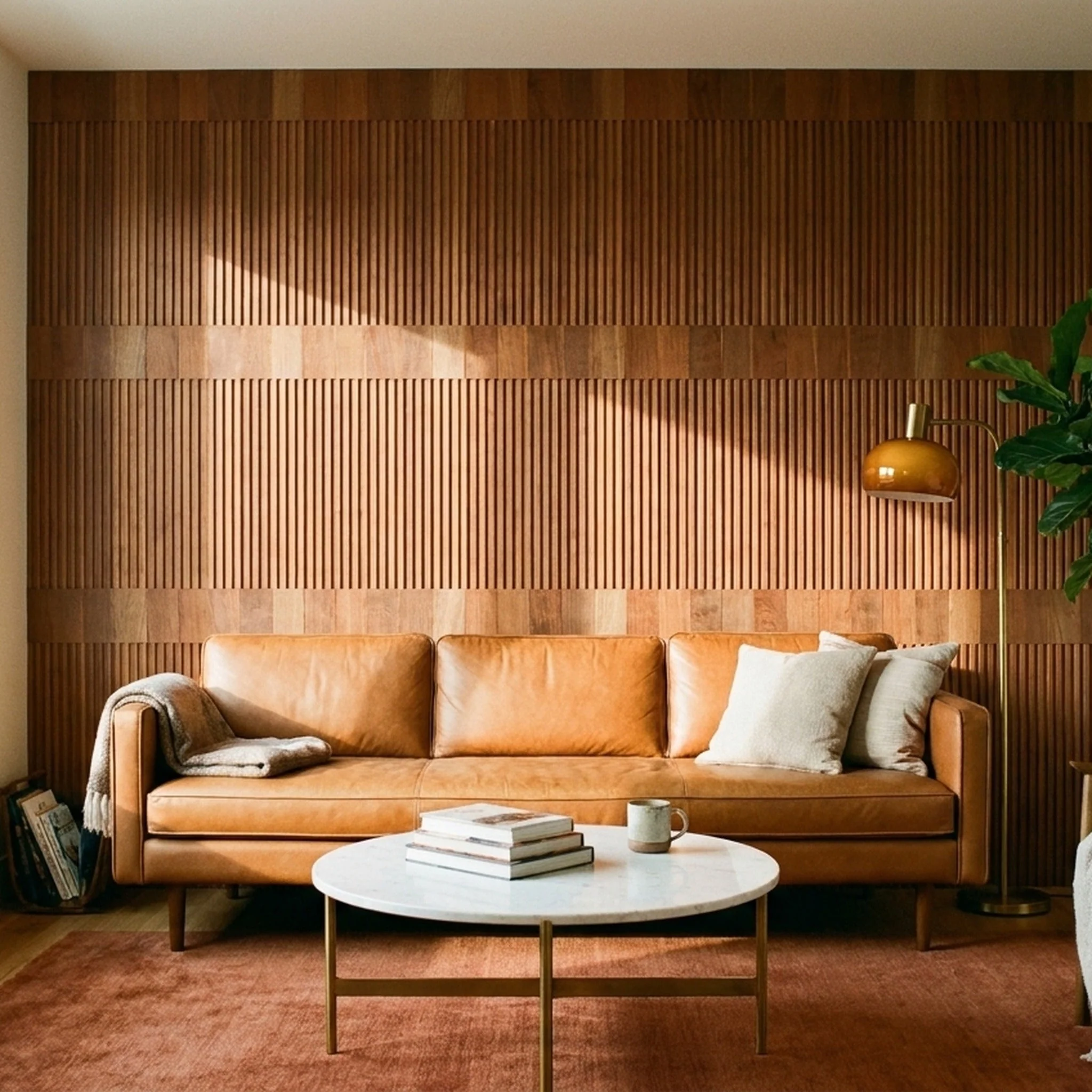 3D Wood Wall Panel | Silk Rosewood | 12×24" - Image 3
