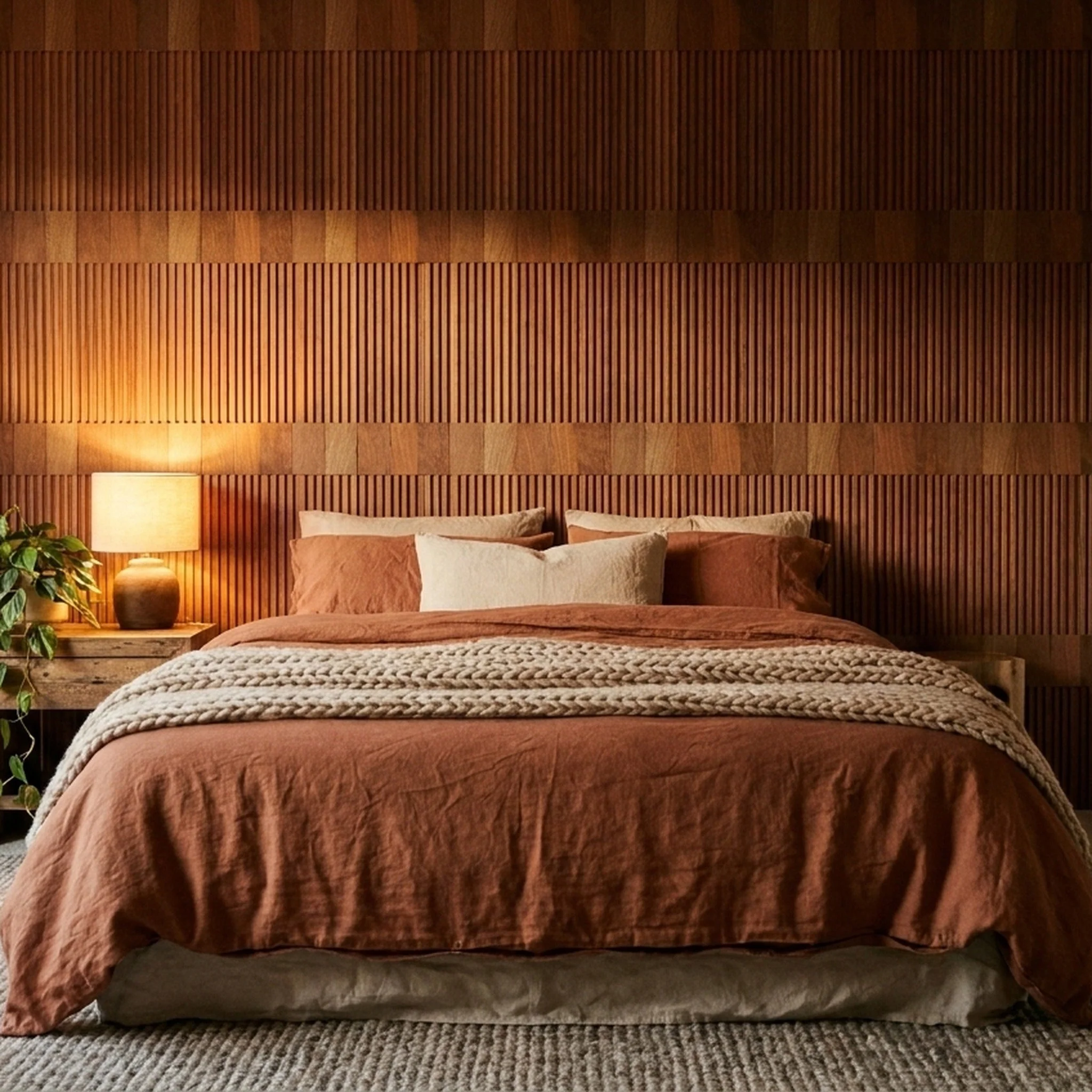 3D Wood Wall Panel | Silk Rosewood | 12×24" - Image 5