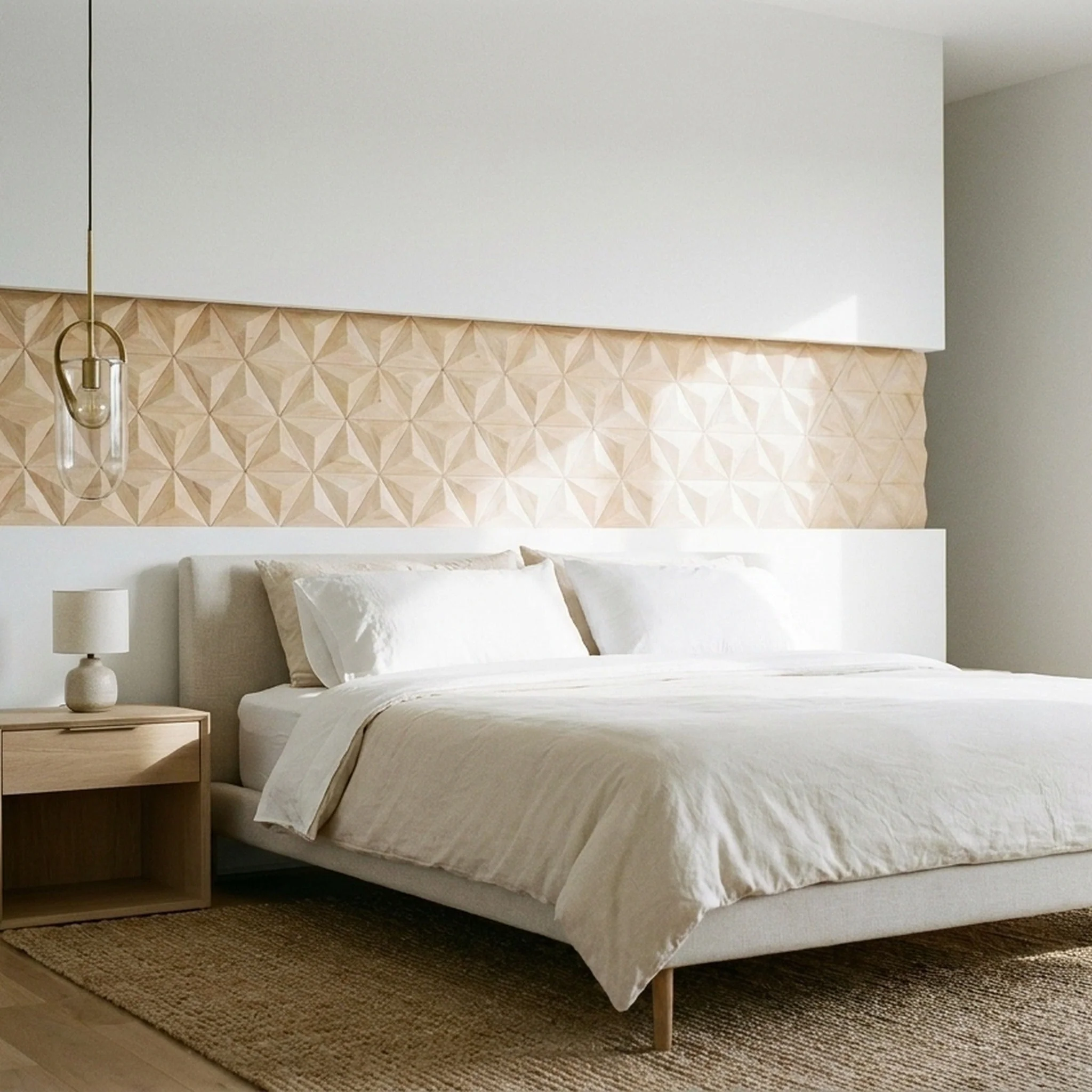 3D Wood Wall Panel | Spacious Rubber | 11.8×13.8" - Image 5