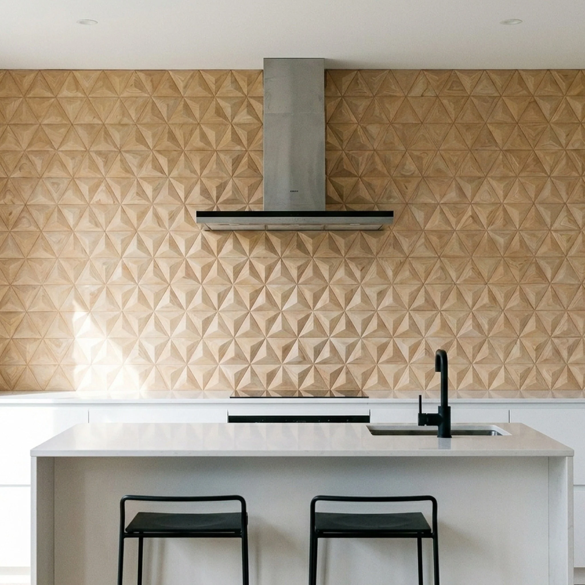 3D Wood Wall Panel | Spacious Rubber | 11.8×13.8" - Image 7