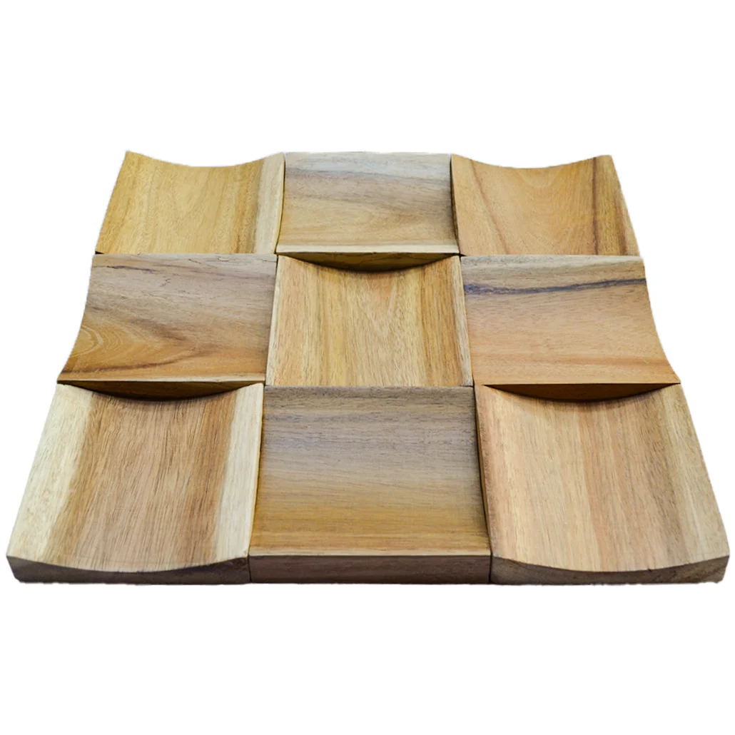 3D Wood Wall Panel | Timeless Teak | 12×12" - Image 6