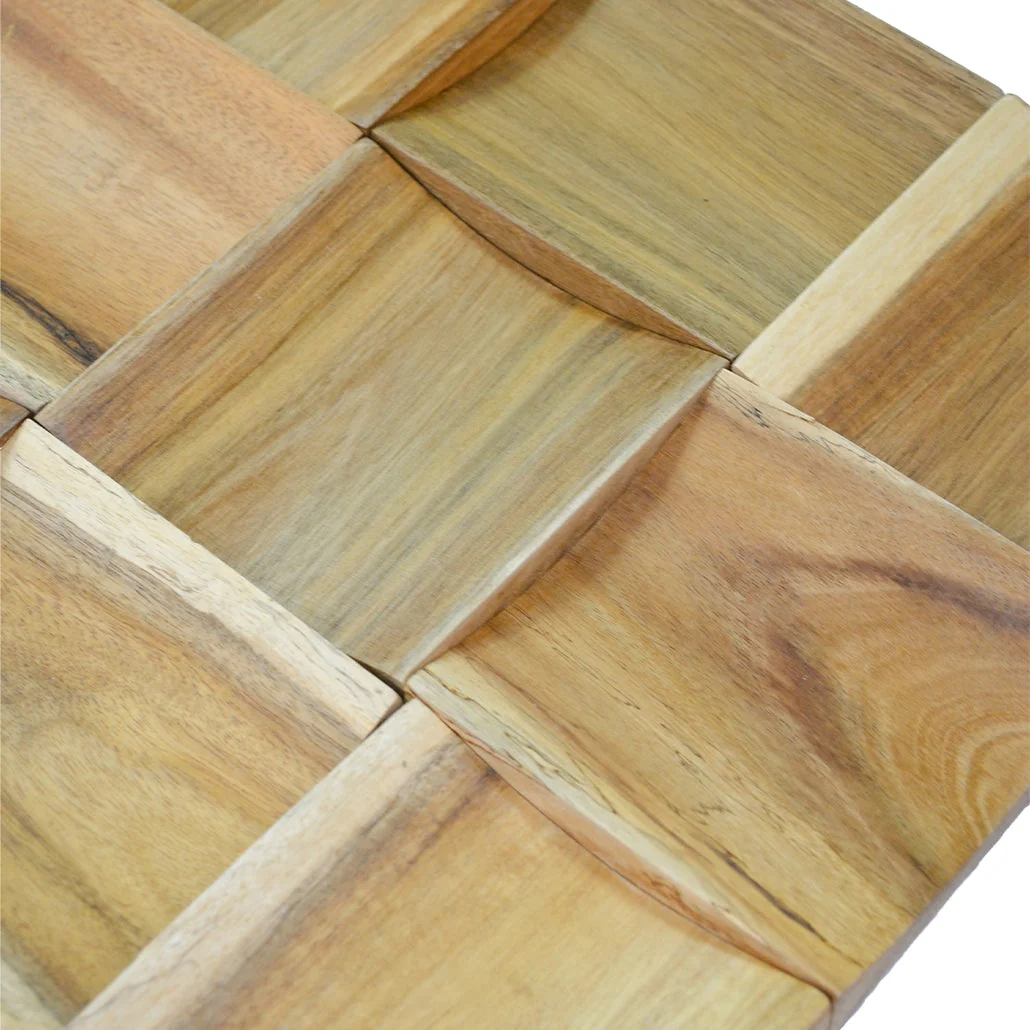 3D Wood Wall Panel | Timeless Teak | 12×12" - Image 8