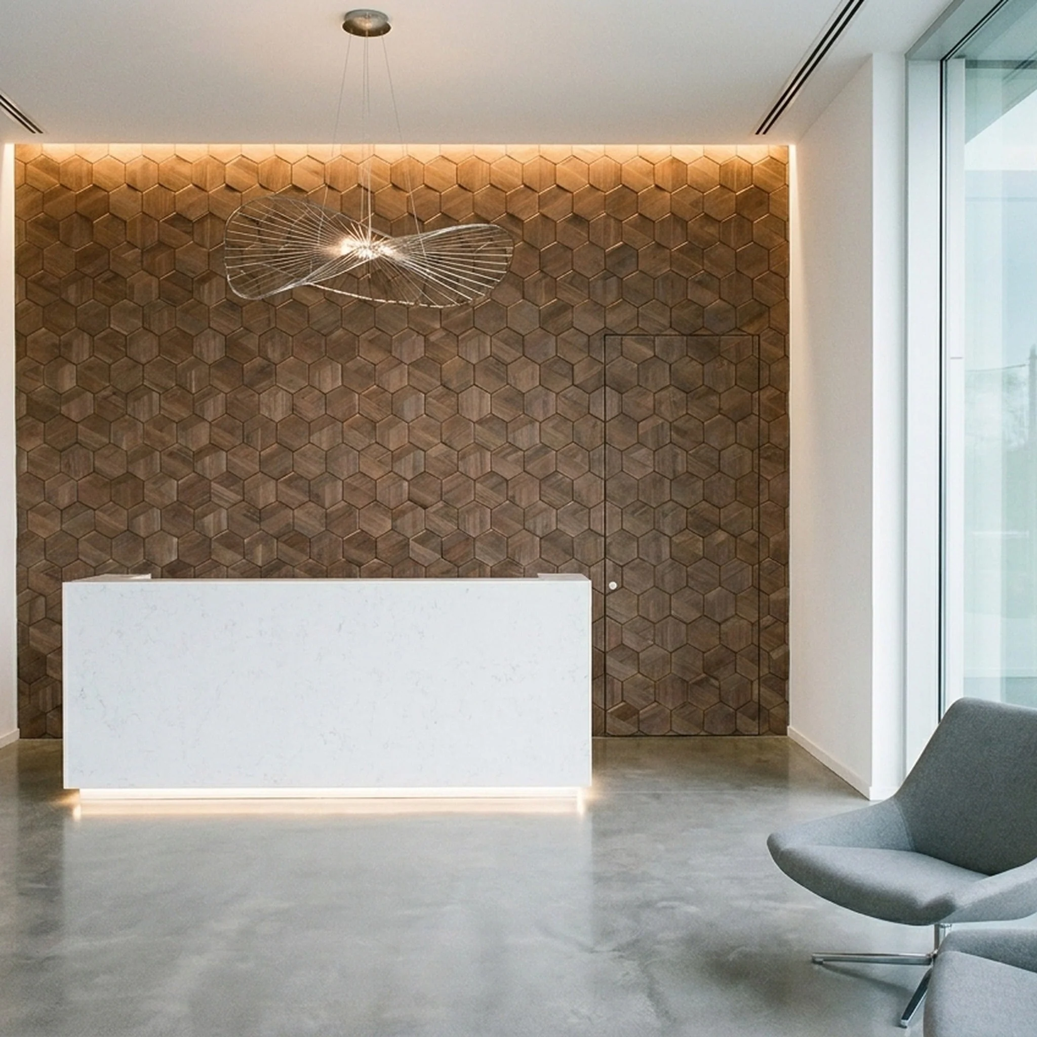 3D Wood Wall Panel | Tropical Walnut | 10.2×11.8" - Image 5