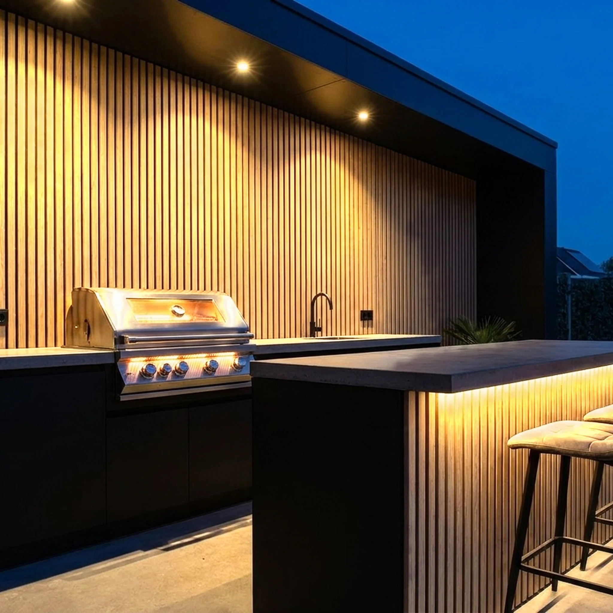 Exterior Wall Panel Birch 94.5" | Garden | 3D Wood Grain (2 Panels per Box) - Image 6