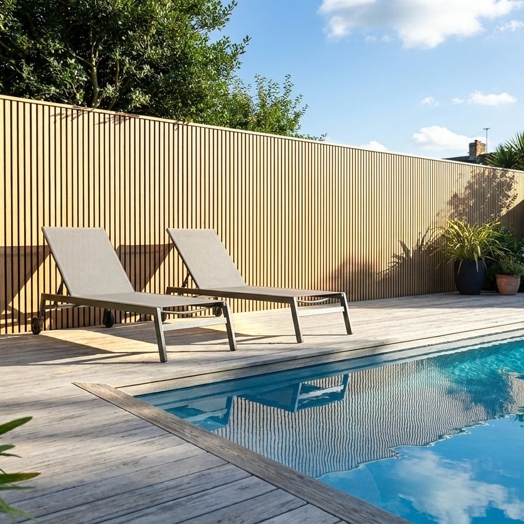 Exterior Wall Panel Birch 94.5" | Garden | 3D Wood Grain (2 Panels per Box) - Image 8