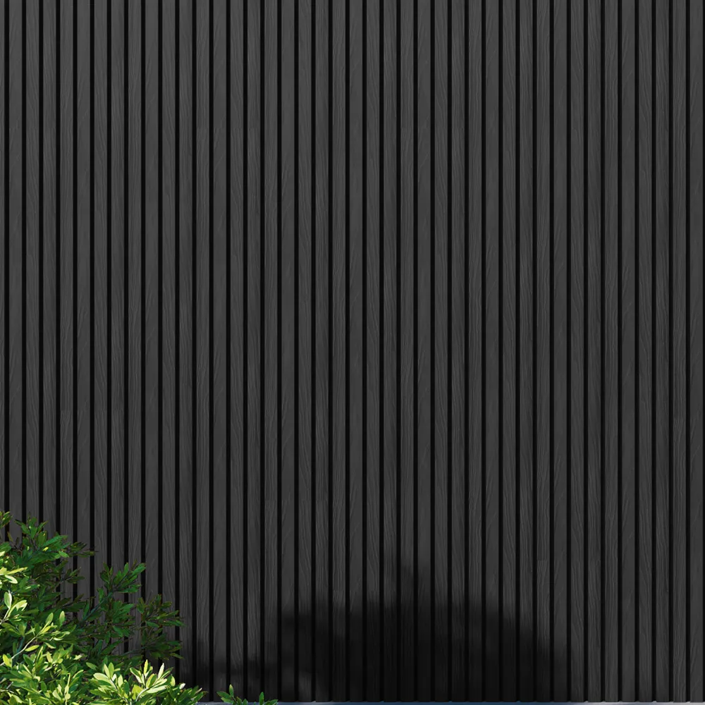 Exterior Wall Panel Black 94.5" | Garden | 3D Wood Grain (2 Panels per Box) - Image 10