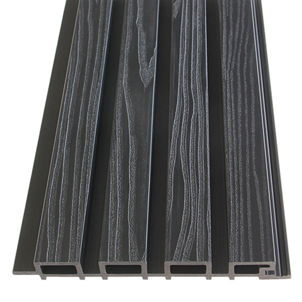 Exterior Wall Panel Black 94.5" | Garden | 3D Wood Grain (2 Panels per Box) - Image 4