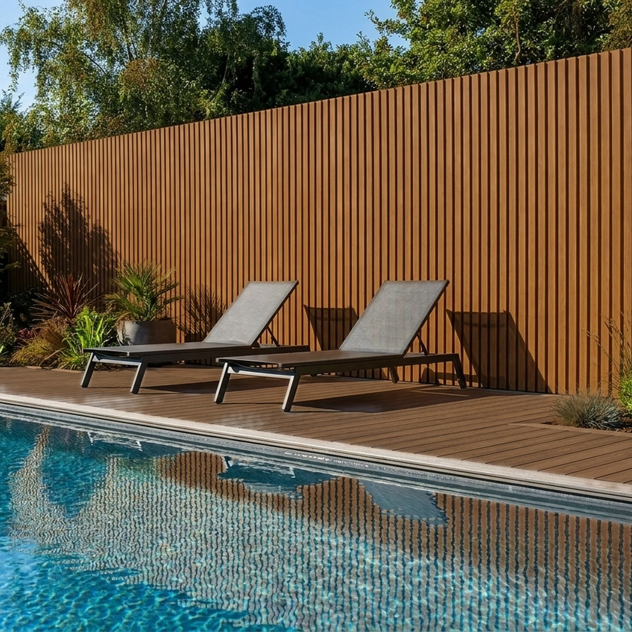 Exterior Wall Panel Oak 94.5" | Garden | 3D Wood Grain (2 Panels per Box) - Image 8