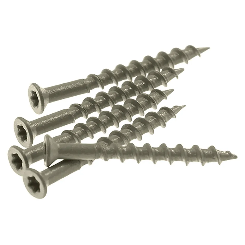 Stone Gray Screws - 100 pcs. | Exterior Wall Panel