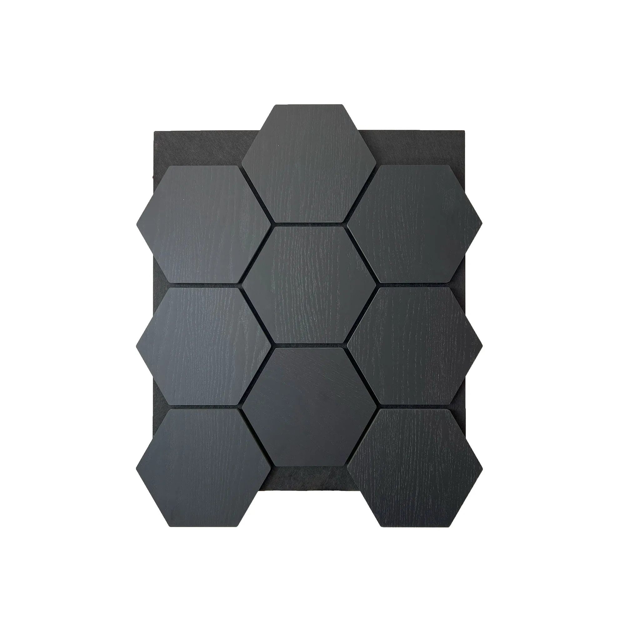 Hexagon Acoustic Panel | Black 32 Inch (4 Panels per Box) | Wall Decor - Image 4