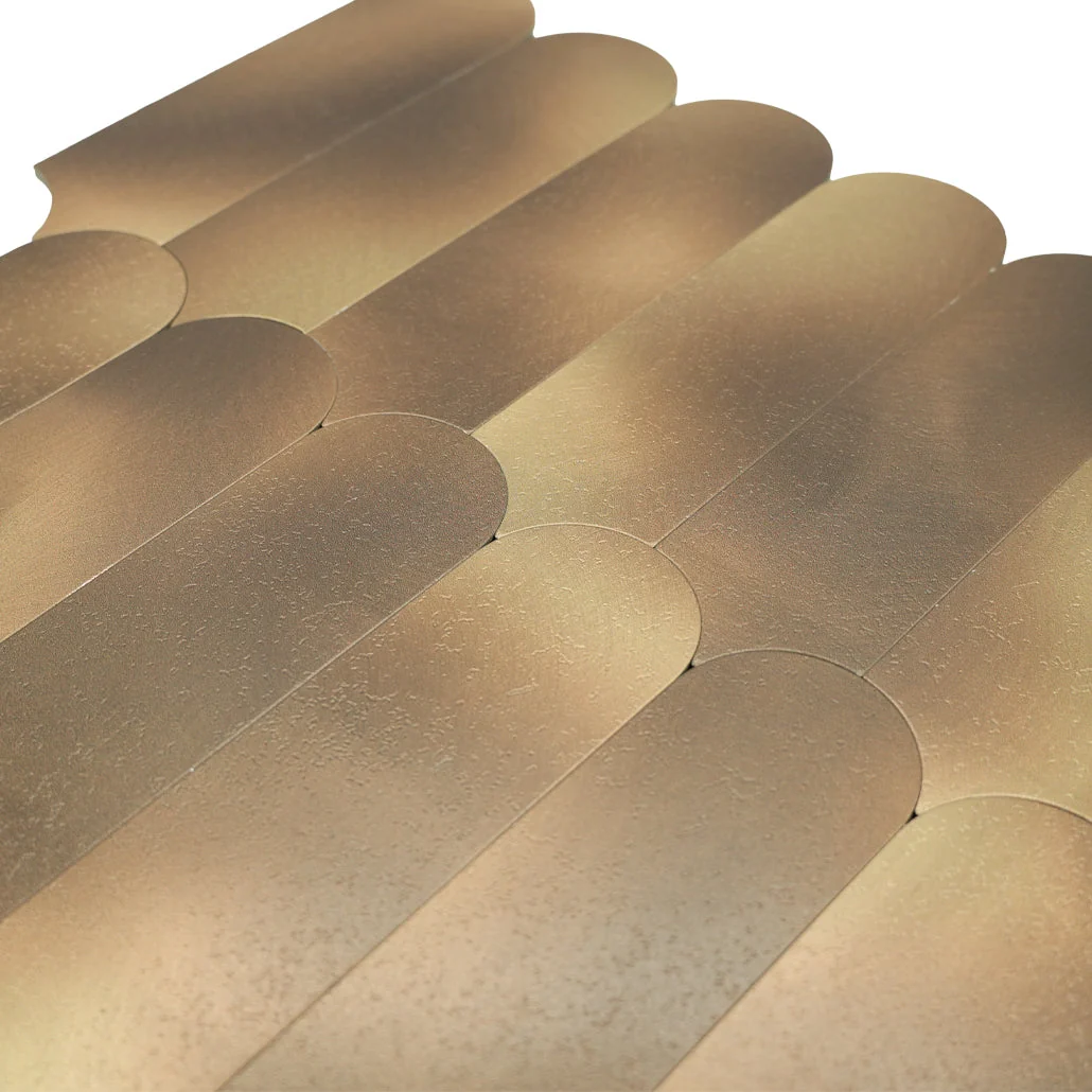 Peel and Stick Backsplash | Arch Gold | 11.73×11.34" - Image 8