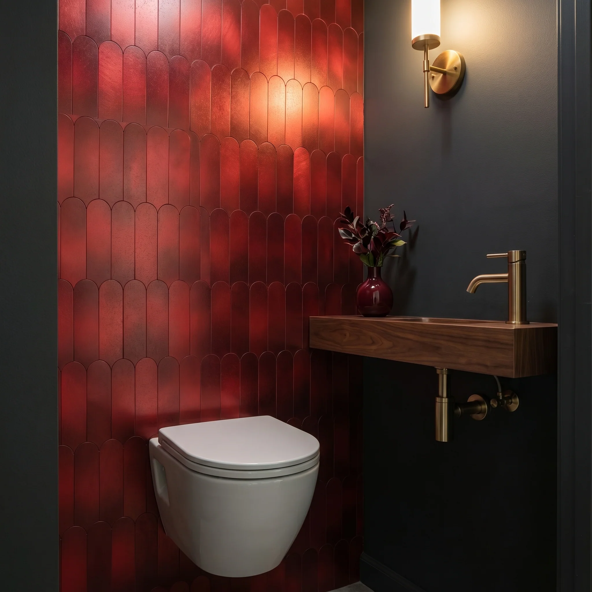 Peel and Stick Backsplash | Arch Red | 11.73×11.34" - Image 7