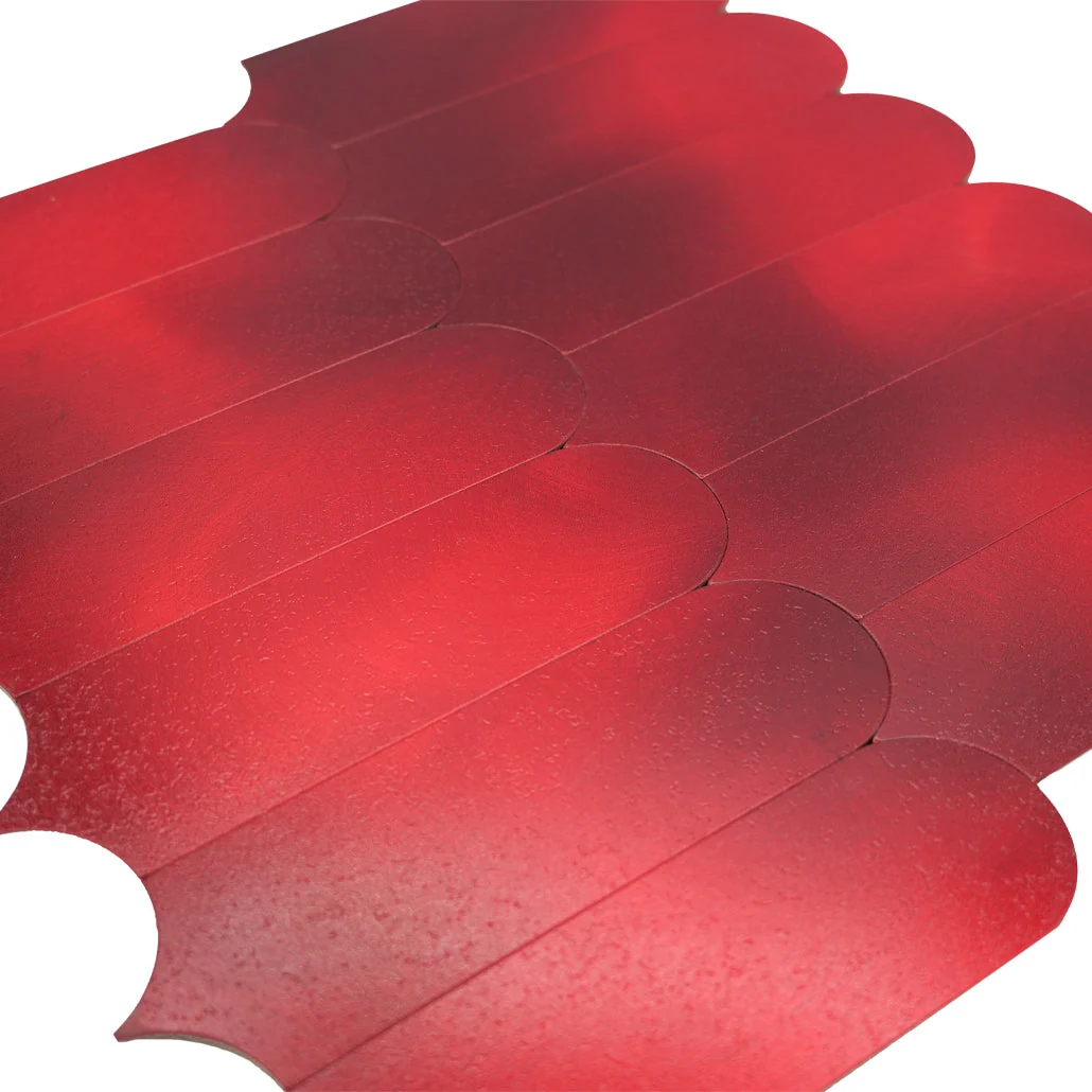 Peel and Stick Backsplash | Arch Red | 11.73×11.34" - Image 8