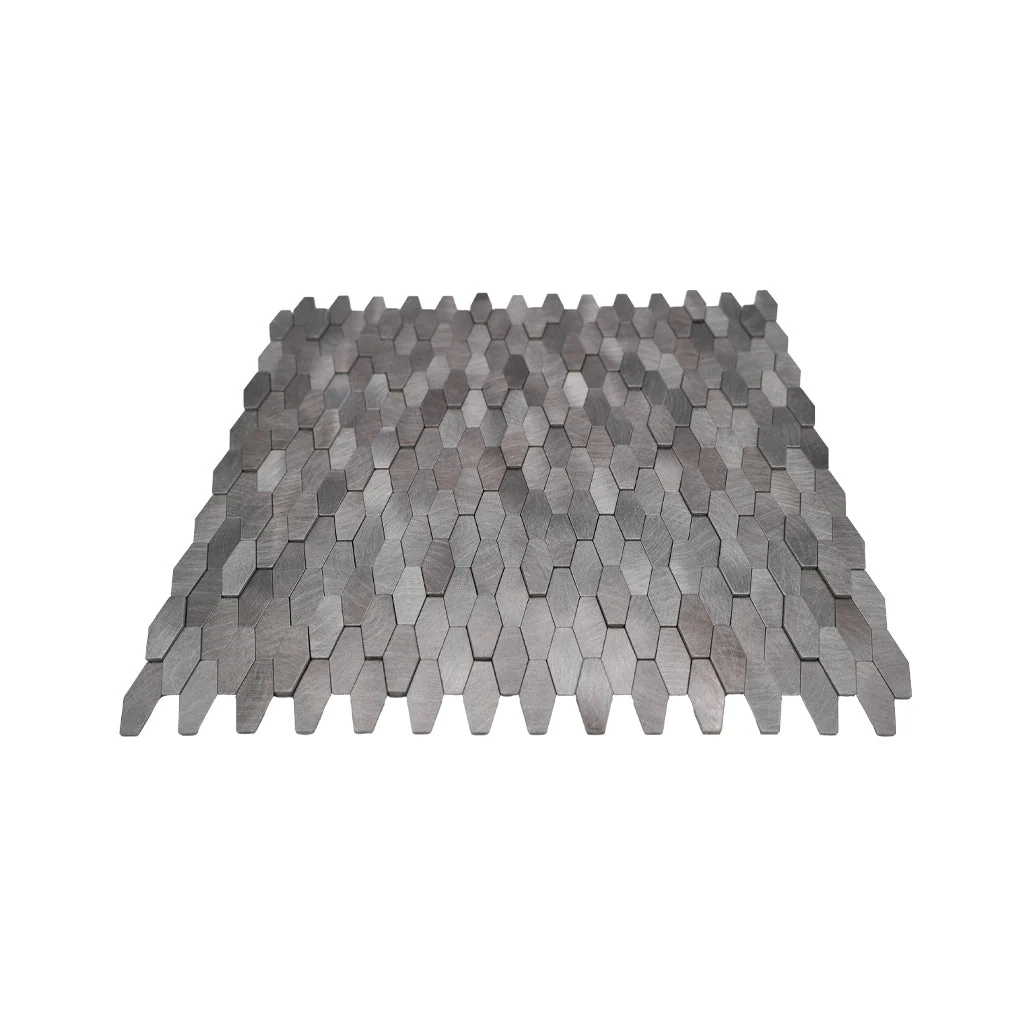 Peel and Stick Backsplash | Picket 3D Gray | 12.2×11.81" - Image 4
