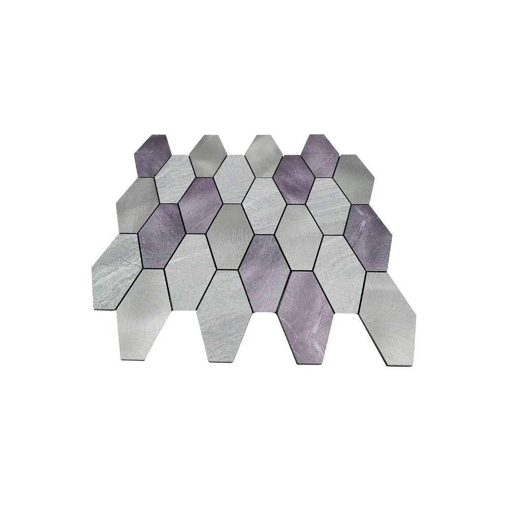 Peel and Stick Backsplash | Picket Gray | 11.81×11.81" - Image 4