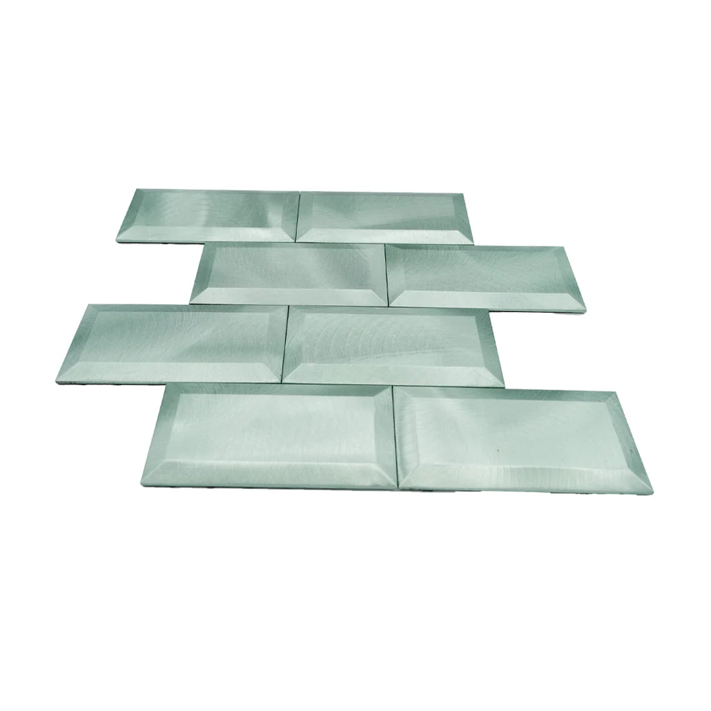 Peel and Stick Backsplash | Subway 3D Pastel Green | 12.01×12.01" - Image 4