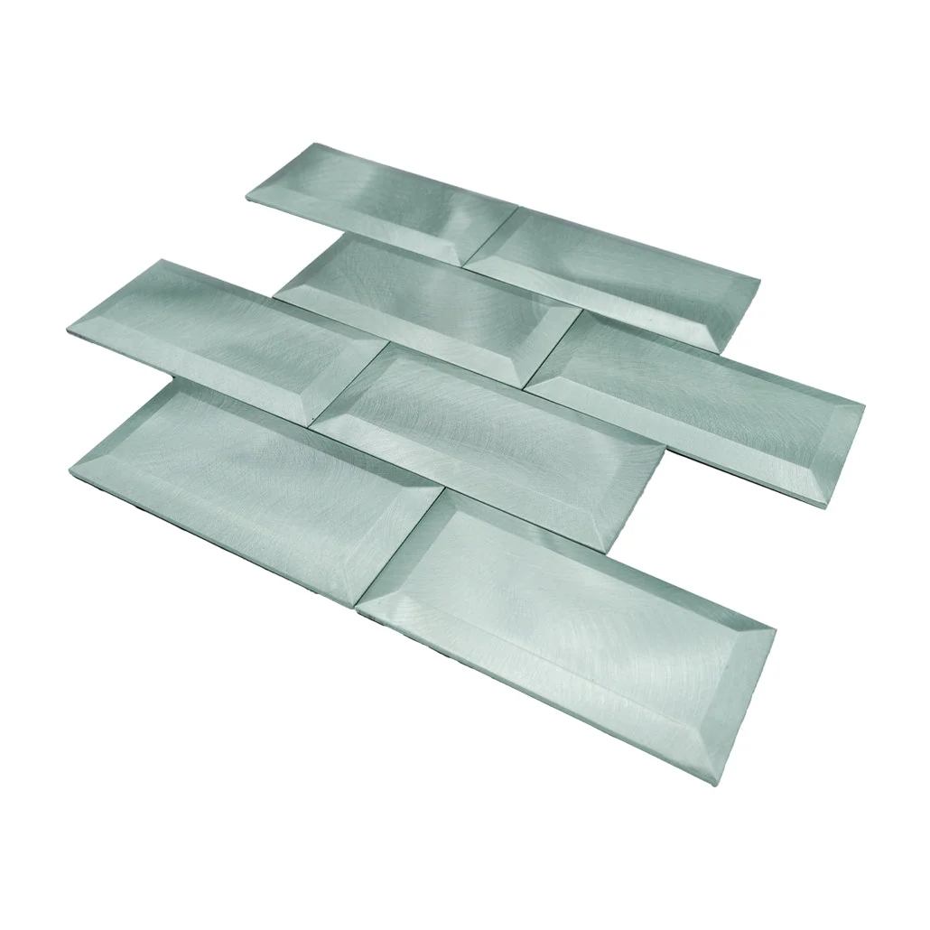 Peel and Stick Backsplash | Subway 3D Pastel Green | 12.01×12.01" - Image 6