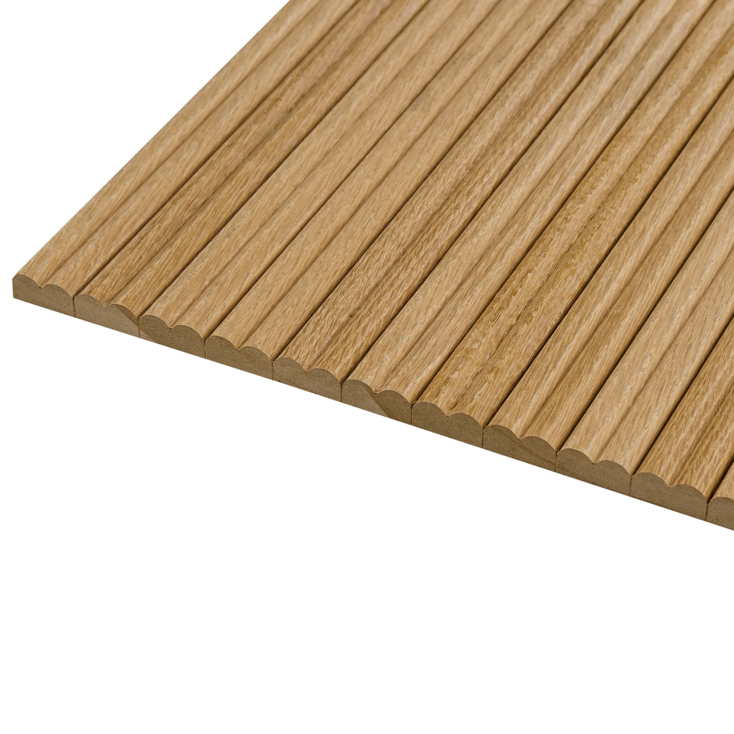 Sample - Fluted Wall Panel | Rustic Oak - Image 2
